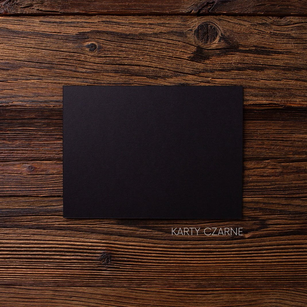Karty czarne do albumów klasycznych na miarę KAIKO