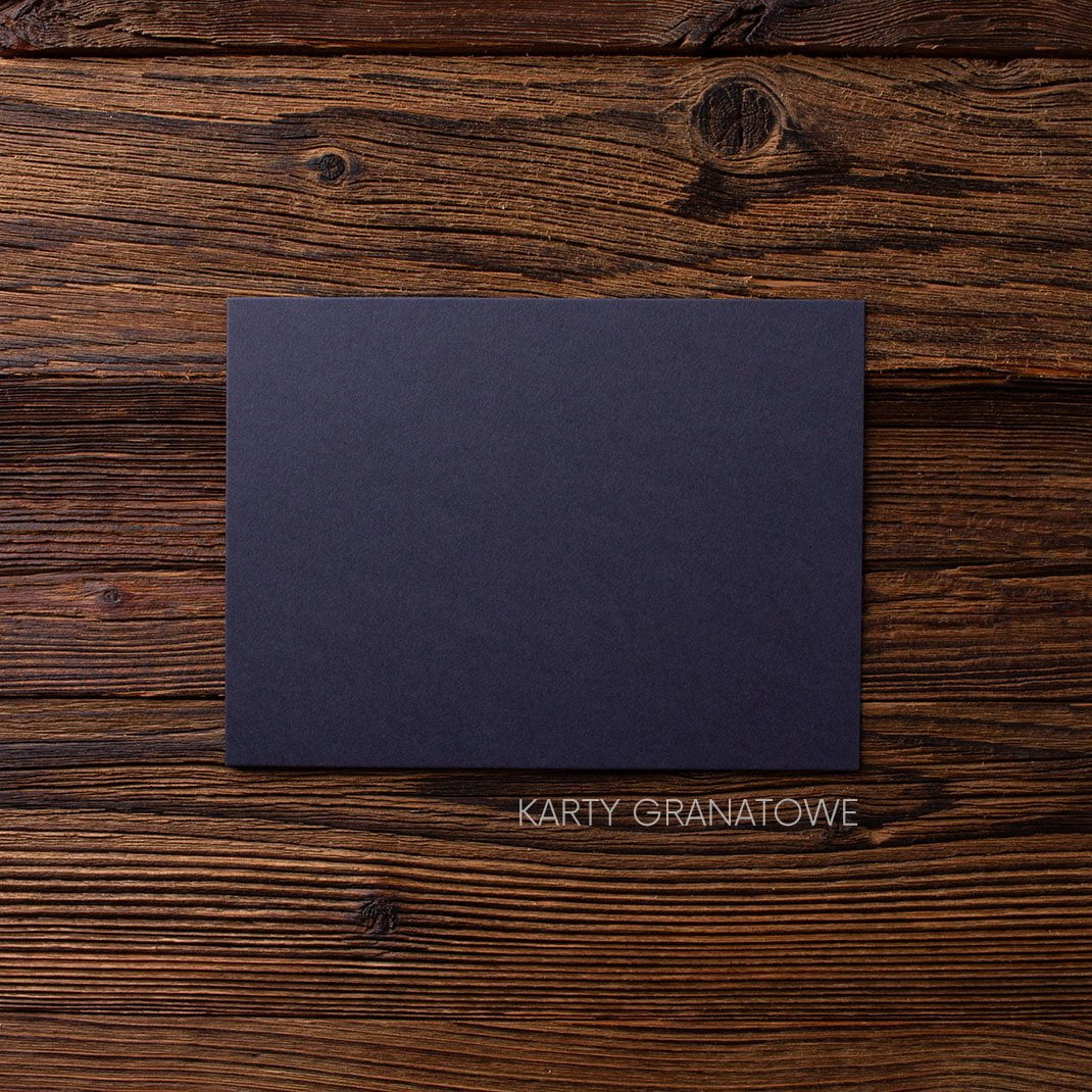 Karty granatowe do albumów klasycznych na miarę KAIKO