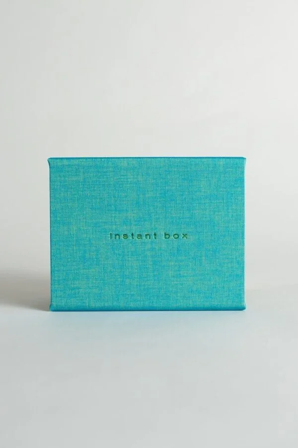 Pudełko na zdjęcia Instax turkus zieleń