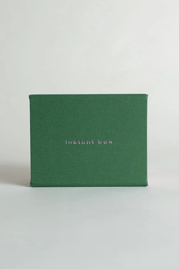 Pudełko na zdjęcia Instax zieleń róż
