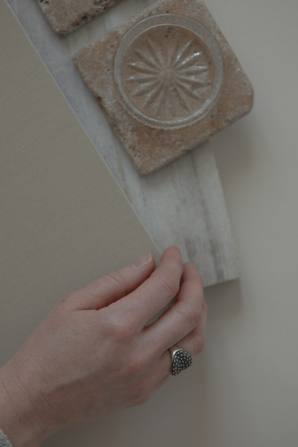 Album na spirali 28 x 20 cm łąka z symbolem SERCE