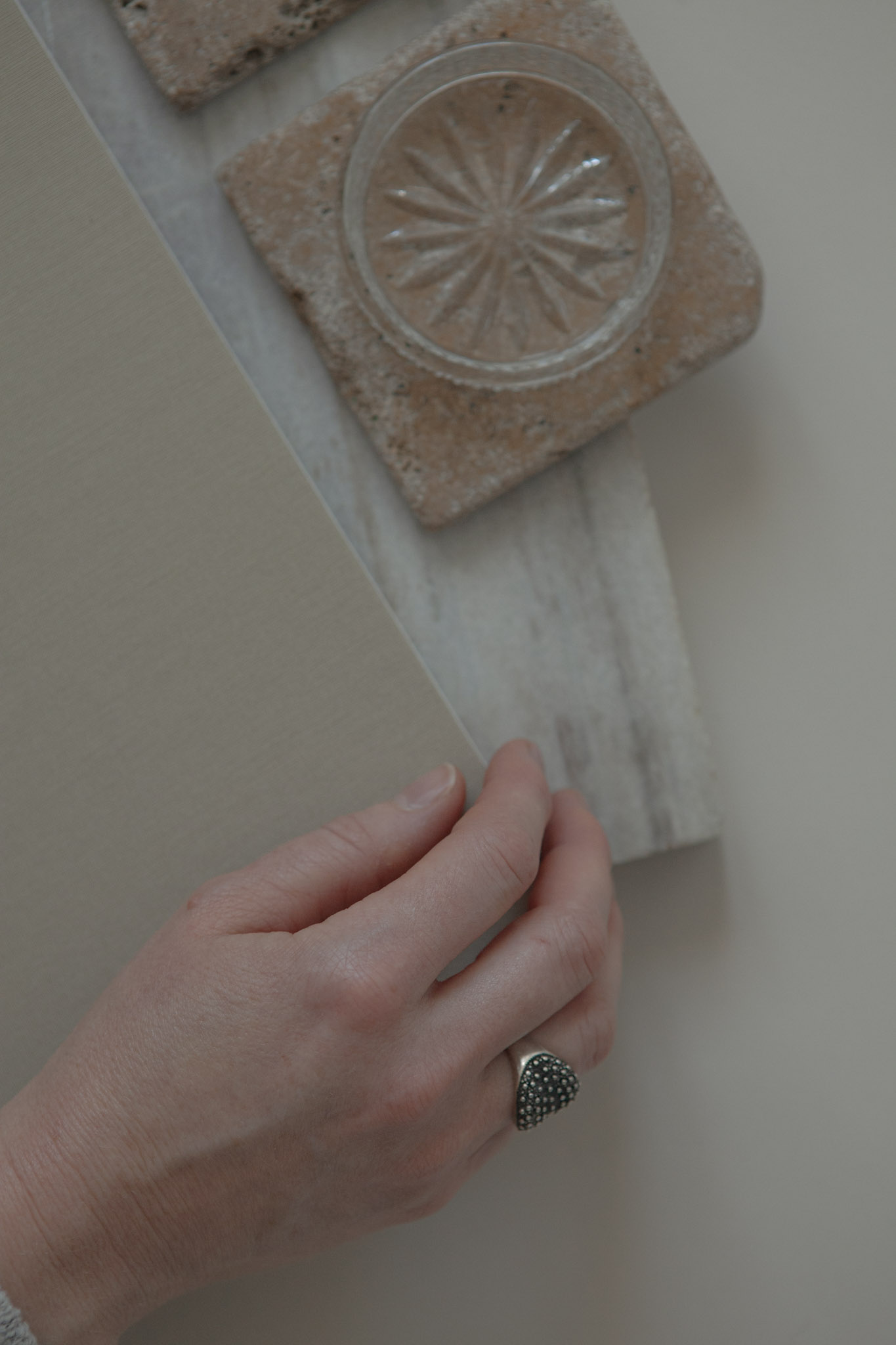 Album na spirali 28 x 20 cm łąka z symbolem SERCE