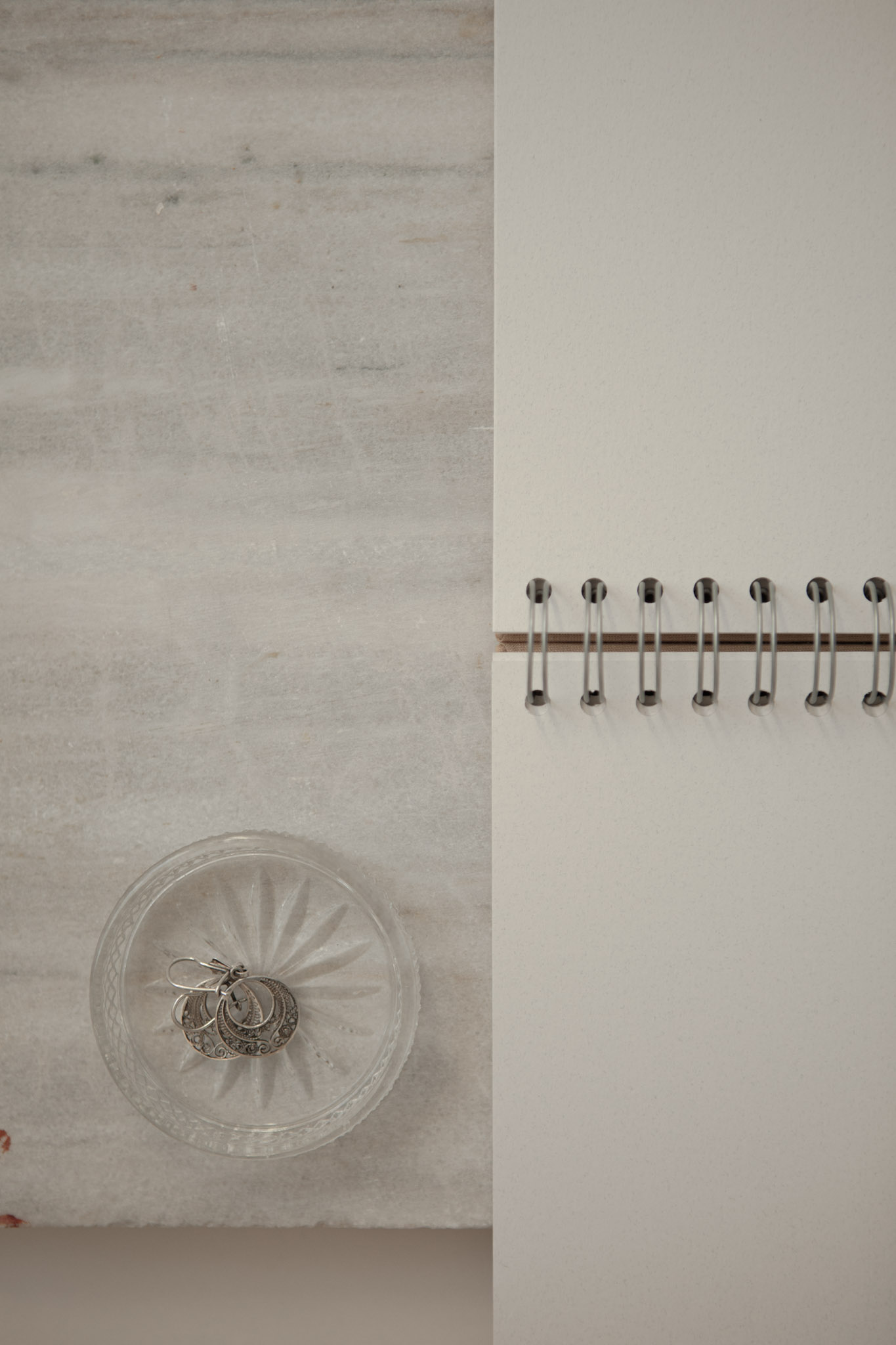 Album na spirali 20 x 15 cm plaża z symbolem SERCE