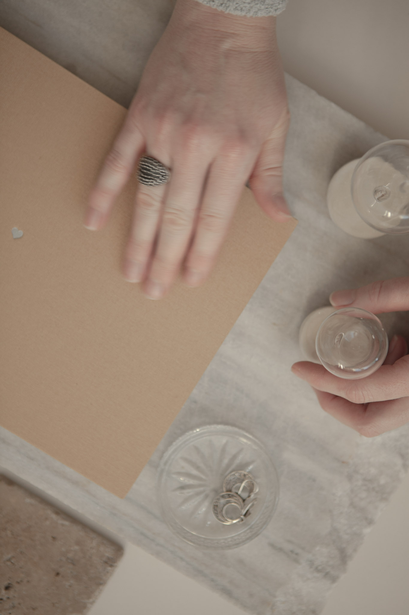 Album na spirali 28 x 20 cm plaża z symbolem SERCE